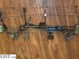 I've got a Remington 770 in 7mm magnum, with Bushnell scope. Only been fired to sight it in.
A Quest Hammer compound bow, 50-60lbs draw weight, and comes with all the accessories you need to get you hunting soon.
Has triGlo fiber optic sights, with a