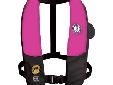 Deluxe Inflatable PFD Hydrostatic Inflator Technology (HIT) and Sailing HarnessModel Number: MD3184 The award-winning MD3184 Inflatable PFD with HIT (Hydrostatic Inflator Technology) and Sailing Harness is Mustang Survival's top-of-the-line inflatable PFD
