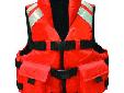 SAR Vest::MV5600High Impact SAR VestSize:LargeColor:OrangeWhether you are a waterskier, recreational boater or just playing near the water, Mustang Survival's line of vest was designed to survive both the challenges of nature- and the challenges of active