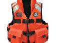 SAR Vest::MV5600High Impact SAR VestSize:XXLColor:OrangeWhether you are a waterskier, recreational boater or just playing near the water, Mustang Survival's line of vest was designed to survive both the challenges of nature- and the challenges of active