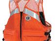 Industrial Mesh Vest::MV1254 T1Size:M When you need Comfort and Mobility in a Flotation VestFeatures:SOLAS reflective tape on front and backMesh shoulders offers mobility and comfortLarge front pockets with Velcroâ¢ closureSide adjustments for dual sizing
