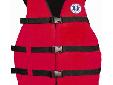 Universal Fit Adult PFDA one-size-fits-all solution for adult boaters of all shapes and sizes. Features 3-adjustment belts and open sides for a flexible fit. Fits chest sizes up to 52 inches.
Manufacturer: Mustang Survival
Model: MV3102
Condition: New