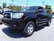 2011 Toyota Tacoma
Call Today! (410) 775-5360
Year
2011
Make
Toyota
Model
Tacoma
Mileage
11617
Body Style
Extended Cab Pickup
Transmission
Engine
Gas I4 2.7L/164
Exterior Color
Black
Interior Color
VIN
5TFUX4EN9BX006849
Stock #
56876A
Features