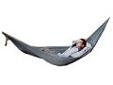"
Grand Trunk N7 Nano-7 Hammock
Everybody loves hammocks, but not everybody is willing to add weight to their pack. This is no longer an issue with the NANO-7. It weighs in at 6.7 oz with lightweight carabiners, is made from rip-stop nylon, and provides