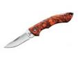 "
Buck Knives 283CMS12 Nano Bantam Orange Head Hunterz
Now available in Orange Head Hunterz camo! With a modern take on the classic lockback design, this knife has contoured handle for easy handling and fits perfectly on a key chain.
Made in the USA of