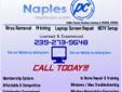 If the links don't work at first, go back and try again. If you need Computer Repair & Training, Naples PC is your ultimate affordable solution. Call: 239-273-9648 or Visit: http://naplespc.com and fill out a Request Form.
