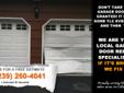 Living with a broken garage door is no fun, and even more important, it could pose a risk to your belongings and your family. If you are searching for a reliable and affordable Naples garage door repair company, then your search has ended! Call us at