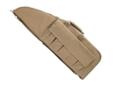 Tan Rifle CaseSpecifications:- Constructed of Tough PVC Material- High Density Foam Inner Padding for Superior Protection- Heavy Duty Double Zippers- Constructed of Tough PVC Material, Heavy duty Double Zippers, and a full Range of Sizes to Fit Virtually