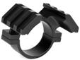 1 Inch Scope Adapter w/double WeaverSpecifications:- Dual Weaver Style 1 inch scope adapter.- Allows the Shooter to mount two accessories to 1 inch tube scope.- Constructed of high quality Anodized Aluminum.- Weight: 1 oz - Length: 1.8.
Manufacturer: