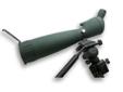 30-90x90 Spotting Scope Green Lens/TripodFeatures:- High Quality Precision ground multi coated lenses for clear and crisp image- External quick focus knob- Protective rubber armor outer coating- Nitrogen filled and o-ring sealed- Built-in sliding