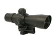 6x42 Compact Red/Green Illuminated Mil-Dot, AR15 MountFeatures: - Open Target Turrets- Fully Multi Coated Lenses- Built in sunshade- Quick focus eyepiece- Bullet drop compensator calibrated for the .223 cartridge with a 55 grain bullet- Reticles