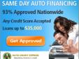 Get your car loan as easy as 1, 2, 3:
1. Complete one easy Auto Credit Express loan application. It will be sent securely to a participating auto dealer in your area who specializes in helping all credit customers including poor, bad, no credit.
2. A