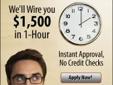 Bad credit no problem.
Loan upto $1500 instantly.
No faxing cash loans.
No credit checks payday loans.
Apply from Here