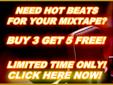 Need Hip Hop Beats For Sale at Great Prices For Your Mixtape?
If you are a hip hop artist or R&B singer putting together a mixtape or album, OR,
if you own a business that you need some bangin' hip hop beats to enhance your business,
then you've come to