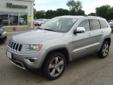 2015 Jeep Grand Cherokee Limited
$40500
Additional Photos
Vehicle Description
MSRP $44,790, Trailer Tow Group IV. 4WD, 20 x 8.0 Aluminum Wheels, Navigation System, Power Sunroof, and Quick Order Package 23H. Silver Bullet! How would you like cruising away