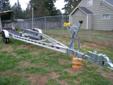 New 2016 10,800# boat wt Triple Axle Aluminum Boat Trailer 25-30ft boat COM-10800
Location: spanaway, WA
New Venture 2016 Triple Axle Aluminum Boat Trailer, Commander Series, 25-30ft boat 10,800# boat load rating
Overall length 32 ft. NOTE SOME PICTURES