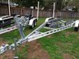 New 2016 6,000# boat wt Double Axle Aluminum Boat Trailer for 21-24ft boat COM-6000
Location: spanaway, WA
New Venture 2016 Double Axle Aluminum Boat Trailer 21-24 boat 6,000# load rating
Overall length 25.5 ft.
6 year warranty, no maintenance hubs &