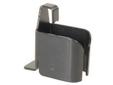 Pistol Magazine Loader: 9mm & .40 S&W (blue steel) Fits: Magazines with top dimensions of 1 3/8: x 7/8" and smaller. Fits Glock only.Specs: Caliber: 9MM/40S&W
Manufacturer: ProMag
Model: LDR 01
Condition: New
Price: $4.23
Availability: In Stock
Source: