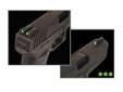 Brite Site Handgun Series Tritium / Fiber Optic Specifications:- The ultimate handgun sight- Uses our patented technology- Unbelievable transition through all light conditions- Glows in the dark- CNC-machined steel construction- Concealed fiber cannot be