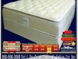 This is a really NICE Euro Pillowtop Mattress and box set. It has never been opened or used.
Don't want to worry about bed bugs or dust mites in a used Mattress? Smart Thinking! Come see our Top Quality, Brand New - Inside and Out Mattresses from a Name