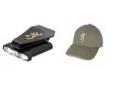 "
Browning 3716117 Night Seeker/Cap Combo Olive
Night Seeker Cap Light + Cap Combo, Olive Twill Cap
- Attaches to a cap, pocket or pack strap
- Pivots up & down, or use free-standing like a mini-spotlight
- Up to 33 hours run time on red LED
- Up to 6 1/2