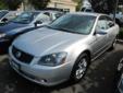 DOWNTOWN MOTORS REDDING
1211 PINE STREET, REDDING, California 96001 -- 530-243-3151
2005 Nissan Altima 2.5 S Sedan 4D Pre-Owned
530-243-3151
Call for price: Call for price
CALL FOR INTERNET SALE PRICE!
Click Here to View All Photos (3)
CALL FOR INTERNET