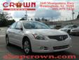 Crown Nissan
Have a question about this vehicle?
Call Kent Smith on 205-588-0658
2011 Nissan Altima 2.5 SL
Engine: Â 4 Cyl.
Transmission: Â Cont. Variable Trans.
Color: Â Winter Frost
Interior: Â Charcoal
Body: Â 4 Dr Sedan
Mileage: Â 20593
Vin: