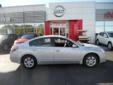 Serra Nissan (Alabama)
2011 Nissan Altima 4DR SDN I4 2.5 CVT Pre-Owned
Call for Price
CALL - 205-856-2544
(VEHICLE PRICE DOES NOT INCLUDE TAX, TITLE AND LICENSE)
Condition
Used
Make
Nissan
Year
2011
Exterior Color
Brill Silv
Transmission
Automatic
Model