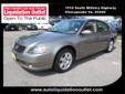 2006 Nissan Altima S $11,547
Pre-Owned Car And Truck Liquidation Outlet
1510 S. Military Highway
Chesapeake, VA 23320
(800)876-4139
Retail Price: Call for price
OUR PRICE: $11,547
Stock: C4110B
VIN: 1N4AL11D76N455206
Body Style: Sedan
Mileage: 80,346