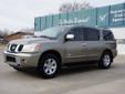 Â .
Â 
2006 Nissan Armada
$0
Call 620-412-2253
John North Ford
620-412-2253
3002 W Highway 50,
Emporia, KS 66801
620-412-2253
SAVINGS EVENT
Click here for more information on this vehicle
Vehicle Price: 0
Mileage: 63328
Engine: Gas V8 5.6L/339
Body Style: