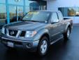 Folsom Lake Hyundai
12530 Automall Circle, Folsom, California 95630 -- 916-365-8000
2006 Nissan Frontier LE Pre-Owned
916-365-8000
Price: $9,995
Free CarFax Report!
Click Here to View All Photos (33)
Free CarFax Report!
Â 
Contact Information:
Â 
Vehicle