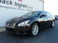 Jack Ingram Motors
227 Eastern Blvd, Â  Montgomery, AL, US -36117Â  -- 888-270-7498
2009 Nissan Maxima 3.5 SV
Call For Price
It's Time to Love What You Drive! 
888-270-7498
Â 
Contact Information:
Â 
Vehicle Information:
Â 
Jack Ingram Motors
Click to see more