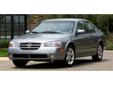 2003 Nissan Maxima GXE
Front Wheel Drive, Tires - Front Performance, Tires - Rear Performance, Aluminum Wheels, Power Steering, 4-Wheel Disc Brakes, Abs, Brake Assist, Fog Lamps, Hid Headlights, Automatic Headlights, Power Mirror(S), Intermittent Wipers,