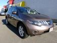 Napoli Suzuki
For the best deal on this vehicle,
call Marci Lynn in the Internet Dept on 203-551-9644
2009 Nissan Murano S
Mileage: Â 38459
Transmission: Â Automatic
Vin: Â JN8AZ18W39W132600
Engine: Â 6 Cyl.
Color: Â Brown
Body: Â SUV
Stock No:Â 5723F
Call us