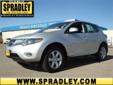 Spradley Auto Network
2828 Hwy 50 West, Â  Pueblo, CO, US -81008Â  -- 888-906-3064
2009 Nissan Murano S
Call For Price
CALL NOW!! To take advantage of special internet pricing. 
888-906-3064
About Us:
Â 
Spradley Barickman Auto network is a locally, family