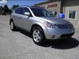 2005 Nissan Murano
Call Today! (859) 755-4093
Year
2005
Make
Nissan
Model
Murano
Mileage
65595
Body Style
Sport Utility
Transmission
Variable
Engine
Gas V6 3.5L/214
Exterior Color
Silver
Interior Color
VIN
JN8AZ08W15W420300
Stock #
FP3045
Features
All