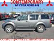 2007 Nissan Pathfinder LE $10,950
Contemporary Mitsubishi
3427 Skyland Blvd East
Tuscaloosa, AL 35405
(205)345-1935
Retail Price: Call for price
OUR PRICE: $10,950
Stock: 11475
VIN: 5N1AR18U57C611475
Body Style: LE 4dr SUV
Mileage: 128,251
Engine: 6