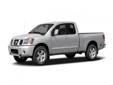 Northwest Arkansas Used Car Superstore
Have a question about this vehicle? Call 888-471-1847
Click Here to View All Photos (5)
2005 Nissan TITAN XE Pre-Owned
Price: Call for Price
Stock No: R023388A
Year: 2005
Model: TITAN XE
Condition: Used
Transmission:
