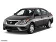 2015 Nissan Versa 1.6 S Plus $14,116
Streater-Smith
443 I-45 SOUTH
Conroe, TX 77301
(936)523-2321
Retail Price: $15,185
OUR PRICE: $14,116
Stock: 18185
VIN: 3N1CN7AP6FL867792
Body Style: Sedan
Mileage: 0
Engine: 4 Cyl. 1.6L
Transmission: CVT
Ext. Color: