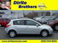 Dirito Bros. Nissan of Walnut Creek
Click here for finance approval 
925-934-8224
2012 Nissan Versa 5dr HB Auto 1.8 S
Call For Price
Â 
Contact TJ Lowe at: 
925-934-8224 
OR
Contact Dealer Â Â  Click here for finance approval Â Â 
Engine:
110L 4 Cyl.
Color: