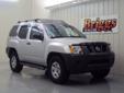 Briggs Buick GMC
2312 Stag Hill Road, Manhattan, Kansas 66502 -- 800-768-6707
2008 Nissan Xterra Off-Road Sport Utility 4D Pre-Owned
800-768-6707
Price: Call for Price
Description:
Â 
This 2008 Nissan Xterra is ready to go with features that include an