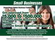 For more info text the words "small business" to 562-277-1423