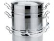 ï»¿ï»¿ï»¿
Norpro KRONA Stainless Steel Steamer Juicer
More Pictures
Lowest Price
Click Here For Lastest Price !
Technical Detail :
Includes 11Qt Steamer insert; 4Qt Juice container; 8.5Qt Water pot; rubber tube and clamp.
Stainless steel construction
Use