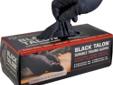 North American Rescue Black Talon Gloves (Nitrile gloves), Large - 50 Pairs. Black Talon Ultimate Nitrile gloves are made of 100% nitrile material which is free of the allergens found in standard latex gloves. They are engineered to give our users high