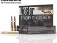 Nosler Trophy Grade Ammo, 270 Winchester, 130Gr AccuBond - 20 Rounds. Manufactured to NoslerÃ¢â¬â¢s strict quality standards, Trophy Grade ammunition uses NoslerCustom brass and Nosler bullets to attain optimum performance, no matter where your hunting trip