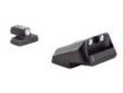 "
Trijicon SA35 Novak.40/.45/10mm 3 Dot F&R nt sight set
Trijicon Bright & Tough(TM) Night Sights are three-dot iron sights that increase night-fire shooting accuracy by as much as five times over conventional sights. Equally impressive, they do so with