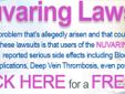 Call 1-800-734-6130 or click http://www.resource4thepeople.com/defectivedrugs/nuvaring.html for NuvaringÂ® lawsuit information.
Questions About NUVARING Â® Blood Clots & Deep Vein Thrombosis, Pulmonary Embolism? We Have All the Information You Need!
These