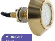 2010TH HD Thru-Hull001-500582 Midnight Blue w/Linear OpticsHigh Definition Underwater Lighting ExcellenceThe Original Thru-Hull with the world's smallest hole cut-out for a thru hull light at only 1" now just got 130% brighter than its predecessor using