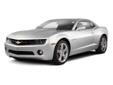 2010 Chevrolet Camaro
Call Today! (410) 690-4630
Year
2010
Make
Chevrolet
Model
Camaro
Mileage
9633
Body Style
2dr Car
Transmission
Automatic
Engine
Gas V6 3.6L/220
Exterior Color
Silver Ice Metallic
Interior Color
VIN
2G1FC1EV5A9117696
Stock #
C9878