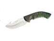 "
Buck Knives 394CMG Omni Hunter 13PT, Green Camo Handle
Full-size, heavy-duty, ergonomic design. This larger hunting knife has a Sandvik steel blade, contoured handles, grip ridges for easy handling and a lanyard hole for easy attachment, making it an